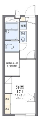 レオパレスコレマサの物件間取画像